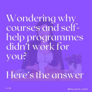 The real reason you didn’t find the benefit from courses and self-help books.
Does this sound familiar to you?
📚You buy lots of books and might feel a little better afterwards but it is short-term and never lasts
👩🏫You enrol in courses but again don’t feel the benefit
📘You sometimes might not even complete the courses or finish the book
🧠You feel even more overwhelmed by all of the information you have learned 
🙁You’re struggling to put the information you’ve received into practice and so soon abandon it
Don’t worry, it’s completely normal. 
Here is the reason why:
𝐘𝐨𝐮 𝐝𝐢𝐝𝐧’𝐭 𝐠𝐞𝐭 𝐭𝐨 𝐭𝐡𝐞 𝐫𝐨𝐨𝐭 𝐨𝐟 𝐲𝐨𝐮𝐫 𝐩𝐫𝐨𝐛𝐥𝐞𝐦. 
✨It is all well and good educating yourself on certain topics but are they the 𝘳𝘰𝘰𝘵 of what is causing your difficulty? 
✨If you don’t know where the problem begins or how it began, then you can’t successfully tackle it. 
✨That’s why my Chakra Balancing course is different.  Yes, you will learn about chakras, what they are and how they impact us, but more importantly you will be given exercises to 𝘦𝘹𝘱𝘭𝘰𝘳𝘦 𝘺𝘰𝘶𝘳 𝘳𝘰𝘰𝘵 𝘤𝘢𝘶𝘴𝘦𝘴 𝘢𝘯𝘥 𝘣𝘦𝘭𝘪𝘦𝘧𝘴. 
✨These exercises are designed to really investigate the 𝘤𝘰𝘳𝘦 of your being and help you understand yourself more.  The exercises take you back to various stages in your life.
✨This type of work is 𝘱𝘰𝘸𝘦𝘳𝘧𝘶𝘭 and really allows you to explore your true self. 
✨Furthermore, you can complete the programme at your own pace and you have lifetime access.
You can get all of this for just €39. Secure your place today by clicking on the link in my bio.
#chakra #chakrabalancing #selfawareness #onlineprogramme #selfdiscovery #onlinetherapy
