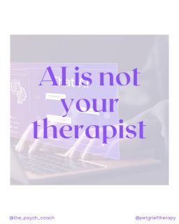 𝗪𝐡𝐲 𝐀𝐈 𝐢𝐬 𝐧𝐨𝐭 𝐲𝐨𝐮𝐫 𝐭𝐡𝐞𝐫𝐚𝐩𝐢𝐬𝐭⁣
⁣
Whether you’re a fan of it or not, AI is becoming more embedded in our lives. For the record, I don’t use AI in my business (nor any other aspect of my life). ⁣
⁣
AI can never replicate therapy.⁣
⁣
Here are some of the reasons:⁣
⁣
𝟑 𝐜𝐨𝐫𝐞 𝐩𝐫𝐢𝐧𝐜𝐢𝐩𝐥𝐞𝐬⁣
⁣There are 3 core principles that many of us therapists follow as put forward by Carl Rogers: 𝘦𝘮𝘱𝘢𝘵𝘩𝘺, 𝘶𝘯𝘤𝘰𝘯𝘥𝘪𝘵𝘪𝘰𝘯𝘢𝘭 𝘱𝘰𝘴𝘪𝘵𝘪𝘷𝘦 𝘳𝘦𝘨𝘢𝘳𝘥 and 𝘤𝘰𝘯𝘨𝘳𝘶𝘦𝘯𝘤𝘦. This essentially means that as your therapist, I do not judge you, I see your authentic self and I view you in the best light and I am sincere and genuine with you. This is something a machine or program cannot do.⁣
⁣
𝐉𝐮𝐧𝐠’𝐬 𝐭𝐫𝐚𝐧𝐬𝐟𝐨𝐫𝐦𝐚𝐭𝐢𝐯𝐞 𝐯𝐢𝐞𝐰⁣
⁣Carl Jung believed that a transformative process takes place in therapy between both the therapist and client, almost like alchemy. I truly believe in this transformation and I have learned so much and changed from my client interactions. I am inspired by my clients. That connection and bond is not possible with a programmed chatbot.⁣
⁣
𝐀𝐛𝐮𝐧𝐝𝐚𝐧𝐜𝐞 𝐨𝐟 𝐭𝐡𝐞𝐫𝐚𝐩𝐲 𝐭𝐚𝐥𝐤⁣
⁣We have all seen an increase in “therapy talk” and how it can often be harmful and in some cases weaponised. Words like  𝘣𝘰𝘶𝘯𝘥𝘢𝘳𝘪𝘦𝘴, 𝘵𝘰𝘹𝘪𝘤, 𝘴𝘦𝘭𝘧-𝘤𝘢𝘳𝘦 can be used incorrectly to manipulate and gaslight (to use another often misused term). AI interactions produce an abundance of these words.⁣
⁣
𝐂𝐚𝐧’𝐭 𝐬𝐩𝐨𝐭 𝐭𝐡𝐞 𝐬𝐮𝐛𝐭𝐥𝐞 𝐝𝐢𝐟𝐟𝐞𝐫𝐞𝐧𝐜𝐞𝐬 ⁣
⁣A machine doesn’t know you. It can’t sense the subtle changes in your tone. It doesn’t notice when you look lighter from your troubles or when your posture is showing your pain. It can’t celebrate your wins and be your cheerleader.⁣
⁣
𝐀 𝐦𝐚𝐜𝐡𝐢𝐧𝐞 𝐝𝐨𝐞𝐬𝐧’𝐭 𝐜𝐚𝐫𝐞⁣
I truly care about my clients. I think about them long after we have finished working together. I remember birthdays or painful anniversaries. AI does not care; it is not capable of caring.⁣
⁣
I am with you on your journey. I am not a feeling-less robot incapable of emotions. AI could never do any of this; AI is not your therapist.