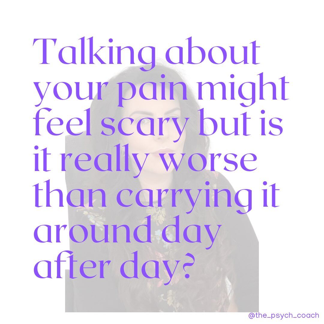 I get it, thinking about starting therapy can be daunting and frightening. You might be worried about what to say. 

Maybe the thought of discussing what’s troubling you seems overwhelming and you feel it’ll be too hard to get those words out. 

Perhaps you don’t want to cry in front of a stranger. You don’t want to be vulnerable and feel like you’re not in control. And maybe you’re nervous that you won’t like the therapist or you’ll be judged or there’ll be awkward silences.

Let me help put your mind at ease. 

Of course, it is a big step to start therapy, but it is one that will only benefit you. When you work with me, I will be your biggest supporter and cheerleader. I will be there with you through your sadness and pain and support you throughout your journey. 

Our sessions will be led by you and you will make the decisions on what we talk about. I will not force any unwanted advice on you or force you in a direction you’re uncomfortable with.

There might be tears, there might be silences, but I don’t see them as awkward because it is your space for your thoughts, feelings and emotions. There may even be laughter which is something you might not be expecting.

You’ll have the space to explore your feelings and you will be heard without interruption and without judgement.

Our sessions will take place online, from the comfort of your own home and where you can feel most at ease. 

So take a minute now and think, is starting therapy really worse than carrying the weight of your pain and troubles?

If you would like to work with me, you can book a session from the link in my bio.

#startingtherapy #psychotherapist #onlinetherapy