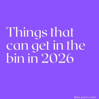 As we approach the end 2025, here are some things we can leave behind:⁣
⁣
🗑️Inner critic / bully
🗑Making ourselves smaller
🗑Letting others decide our worth 
🗑️Saying yes when we mean no
⁣
I want you to feel 𝘦𝘮𝘱𝘰𝘸𝘦𝘳𝘦𝘥 in 2026 and I want you to know that 𝐲𝐨𝐮 𝐚𝐫𝐞 𝐞𝐧𝐨𝐮𝐠𝐡 𝐚𝐧𝐝 𝐲𝐨𝐮 𝐚𝐫𝐞 𝐚𝐦𝐚𝐳𝐢𝐧𝐠.⁣
⁣
If this is the year you start therapy, I would love to work with you. You can book a FREE consultation via the link in my bio. 

#innercritic #onlinetherapist #selfdiscovery #selfgrowth #healingjourney #psychotherapist